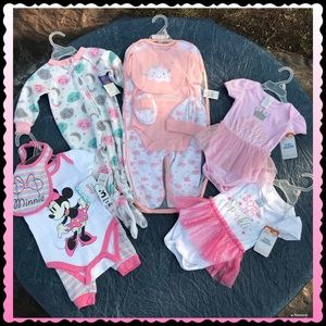 3-6 Months Baby Girl โจClothes BundleโจGift set